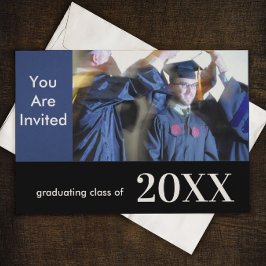 De Klasse afstuderen van Verandering in Huidig Jaa Bedankkaart