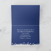 De Klasse afstuderen van Verandering in Huidig Jaa Bedankkaart (Binnen)