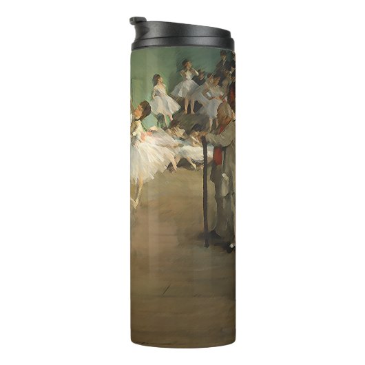 De klasse Ballet Dance Edgar Degas Modern Paint Thermosbeker (Geroteerd rechts)