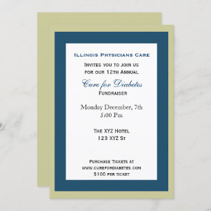 de klasse BedrijfsUitnodiging van de Partij Kaart