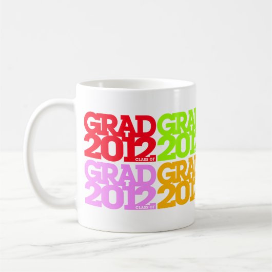 De Klasse van afstuderen van de Mok Multicolors (Links)