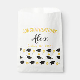 De klasse van felicitaties van Afstuderen naam aan Bedankzakje
