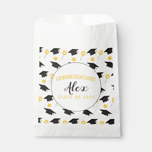 De klasse van felicitaties van Afstuderen naam aan Bedankzakje (Voorkant)