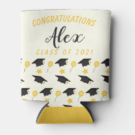 De klasse van felicitaties van Afstuderen naam aan Blikjeskoeler