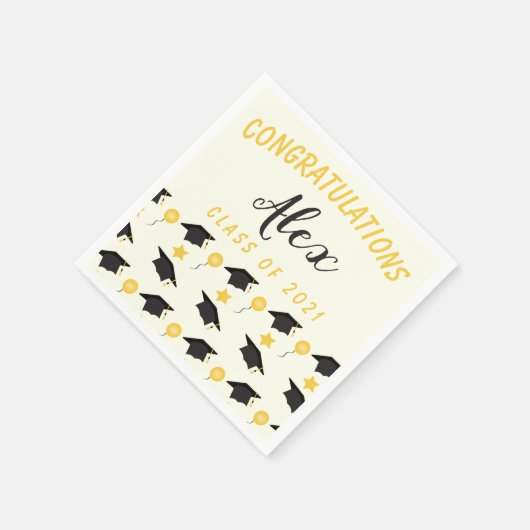 De klasse van felicitaties van Afstuderen naam aan Servet (Hoek)