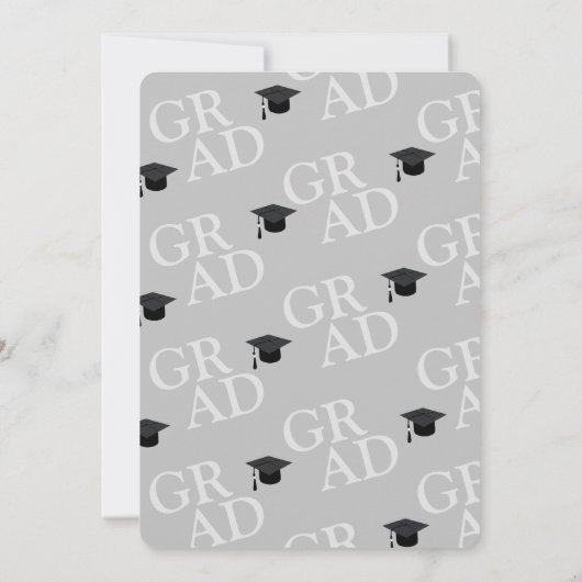 De Klasse van het afstudeerder van de Aangepaste F Aankondiging (Achterkant)