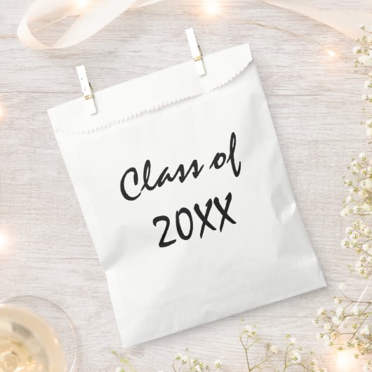 De Klasse van het afstuderen personaliseren Bedankzakje (Geknipt)