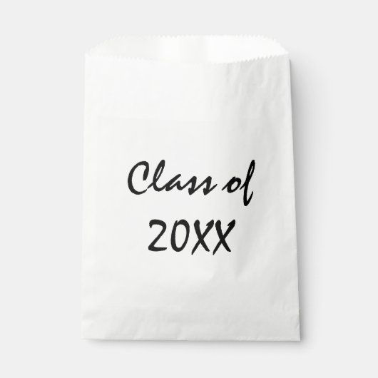 De Klasse van het afstuderen personaliseren Bedankzakje (Voorkant)
