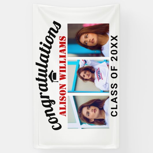 De klasse van het afstuderen van gelukwensen van r spandoek (Verticaal)