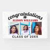 De klasse van het afstuderen van gelukwensen van r spandoek (Horizontaal)