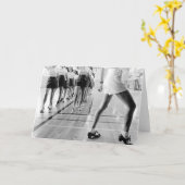 De Klasse van tapdansen, 1942 Kaart (Gele Bloem)