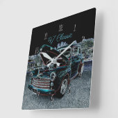 'De Klassieke Automobiele Vierkante Klok van Muur (Hoek)