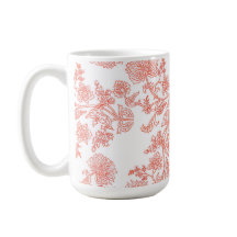 De Klassieke Bloemmotief Koffiemok