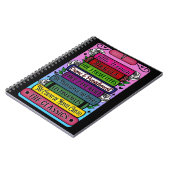 De klassieke boeken tarot notitieboek (Linkerzijde)