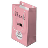 De Klassieke Coord Cadeautassen Klein Cadeauzakje (Achterkant Gekanteld)