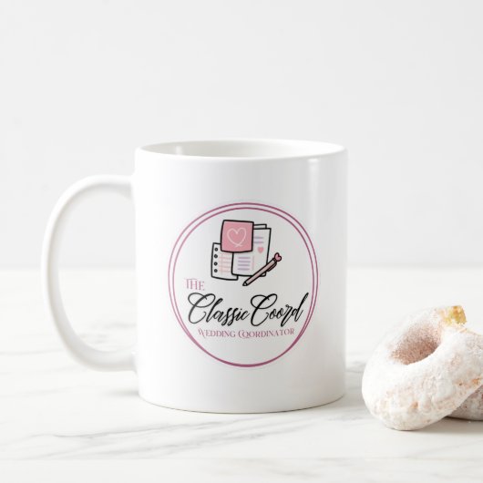 De Klassieke Coord Koffiemok (Met donut)