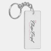 De Klassieke Coord Sleutelhanger (Voorkant Links)