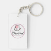 De Klassieke Coord Sleutelhanger (achterkant)