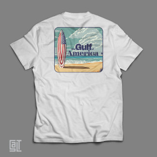 De Klassieke Golf van Amerika Surfer Hang Ten Sfee T-shirt
