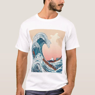 De klassieke Japanse grote golf van kanagawa T-shirt