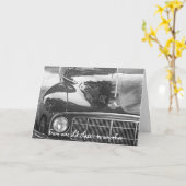 de klassieke kaart van autogroeten (Gele Bloem)