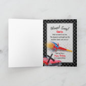 De KLASSIEKE Kaart van de Verjaardag van CADILLAC (Binnen)