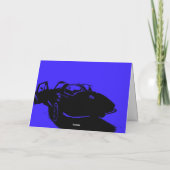 De klassieke Kaart van de Verjaardag van de Auto (Achterkant)