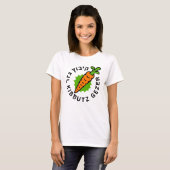 De Klassieke Kibbutz Gezer Carrot Logo T-shirt (Voorkant volledig)