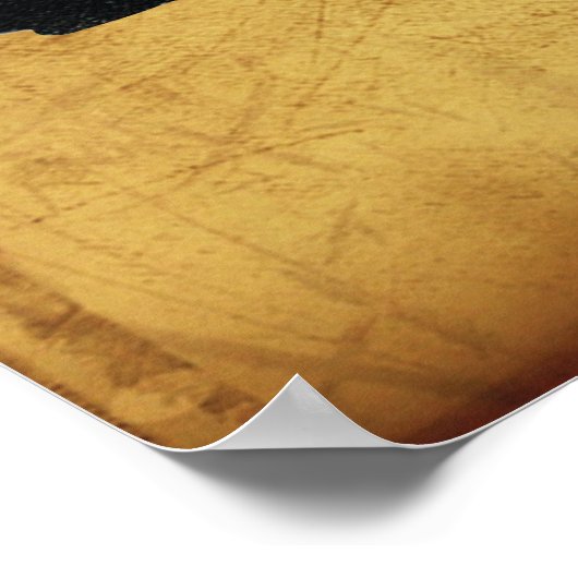 De klassieke MG MGB-roadster Poster (Hoek)