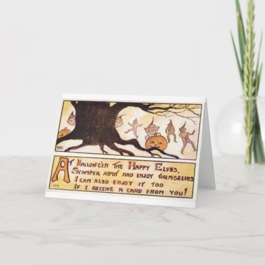 De Klassieke Posters van de vintage Wenskaarten Kaart (Voorkant)