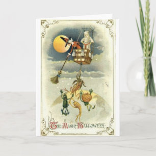 De Klassieke Posters van de vintage Wenskaarten Kaart