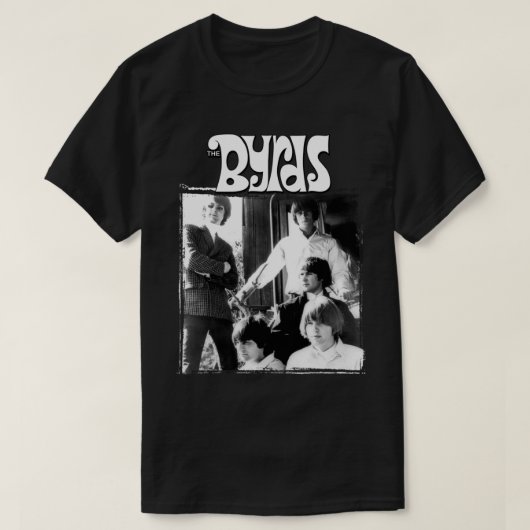 De Klassieke T-Shirt van Byrds (Design voorkant)