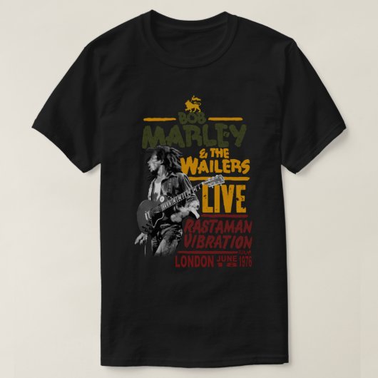 De Klassieke T-Shirt van de Wailers (Design voorkant)
