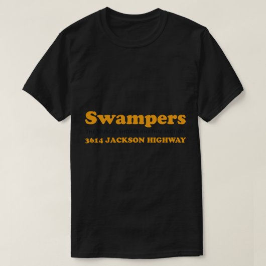 DE Klassieke T-Shirt VAN DE ZWAMPERS (Design voorkant)
