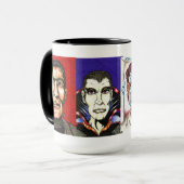 De Klassieke Thrillers-mok van JWi (Design No. 1) Mok (Voorkant links)