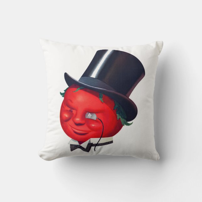 de klassieke tomatafdruk kussen (Voorkant)
