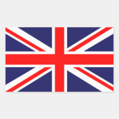 De Klassieke Uniefaciliteit Rechthoekige Sticker (Voorkant)