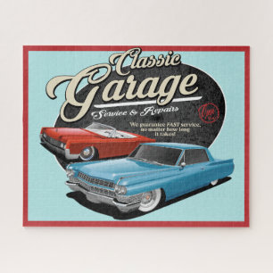 De klassieke Vintage van 1960 Jigzaag Puzzle Legpuzzel