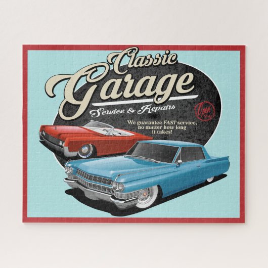 De klassieke Vintage van 1960 Jigzaag Puzzle Legpuzzel (Horizontaal)