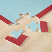 De klassieke Vintage van 1960 Jigzaag Puzzle Legpuzzel (Zijkant)