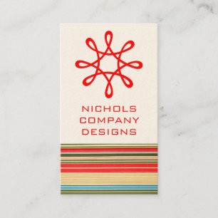 De klassieke Visitekaartjes van Strepen