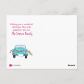 De klassieke Waterverf van de auto van het seizoen Briefkaart (Achterkant)