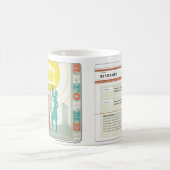 De Klassieke witte Koffie-Mok van de Hervormer Arc Koffiemok (Center)