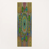 De klauwen van Brachyura symbolische mandala kunst Yogamat (Voorkant)