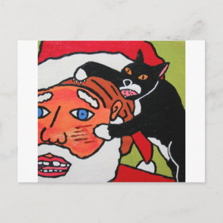 De Klauwen van Gracie Feestdagenkaart