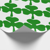 De klaver met vier lekken voor de wagen cadeaupapier (Hoek)