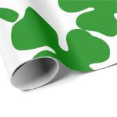 De klaver met vier lekken voor de wagen cadeaupapier (Rol Hoek)