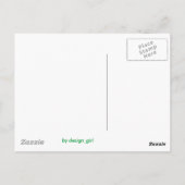 De klaverpleister, postkaart (Achterkant)