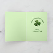 De Klavers van de Dag MAGA van Donald Trump St. Kaart (Binnen)