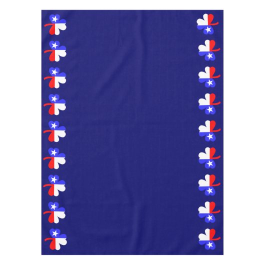 De Klavers van Texas Tafelkleed (Voorkant)